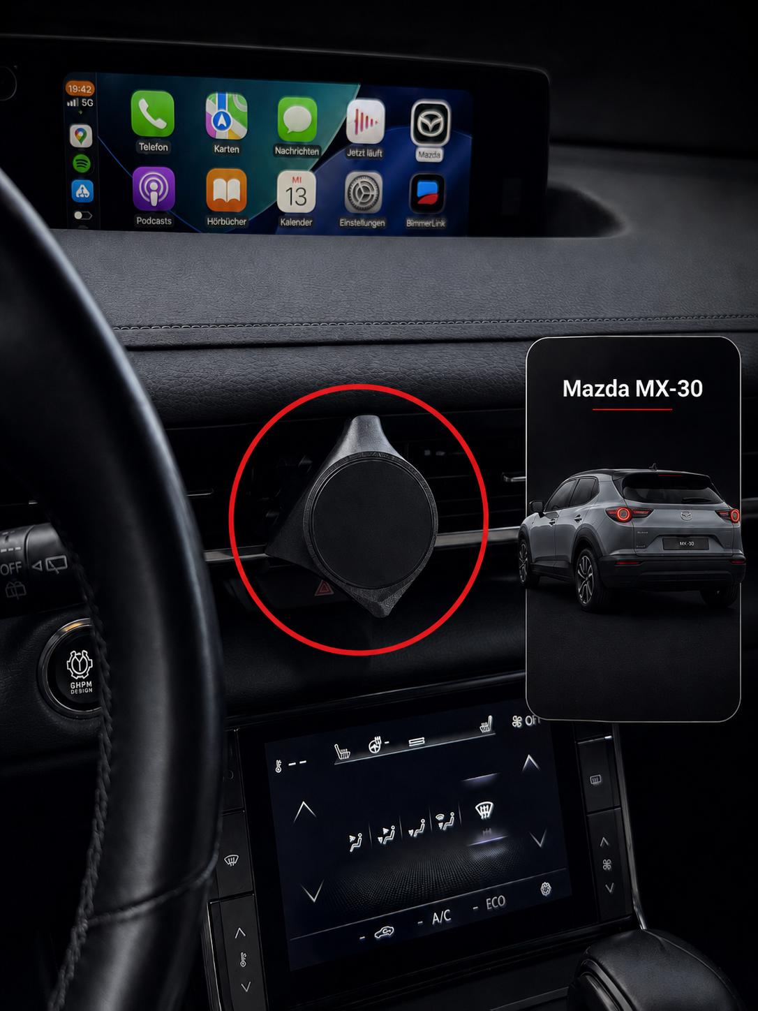 MagSafe Handyhalterung mit Ladefunktion für Mazda MX-30